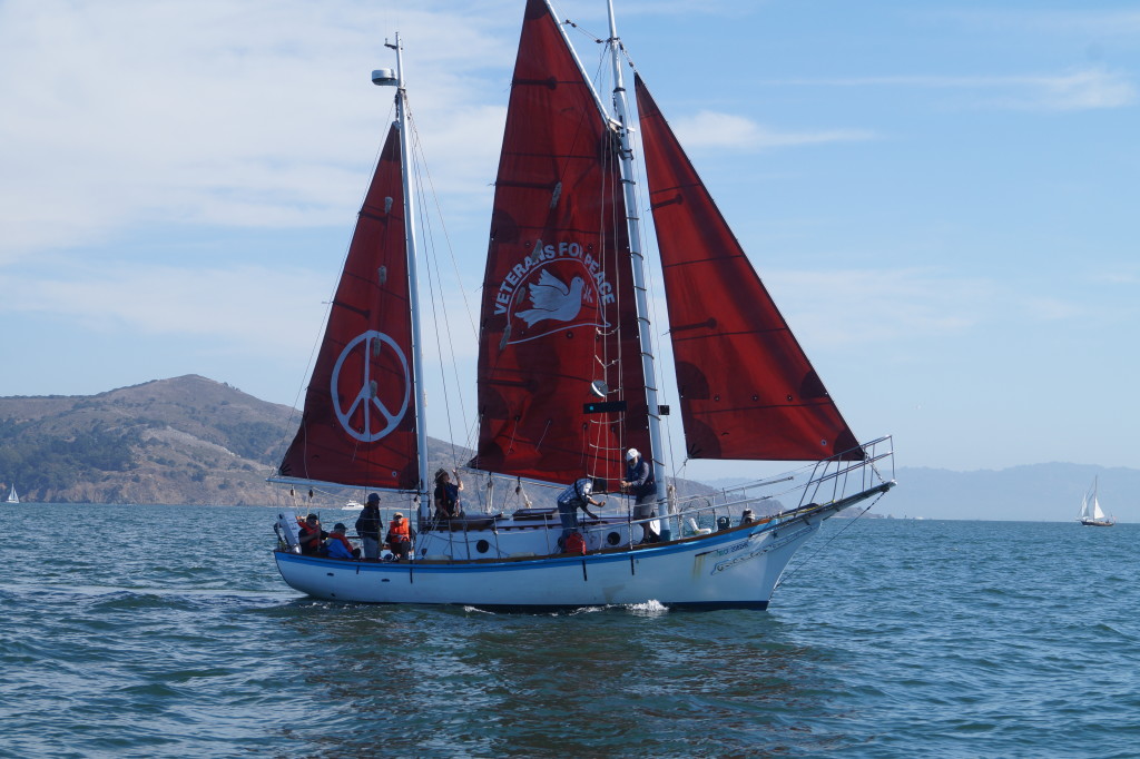 Sailing around in San Francisco Bay
